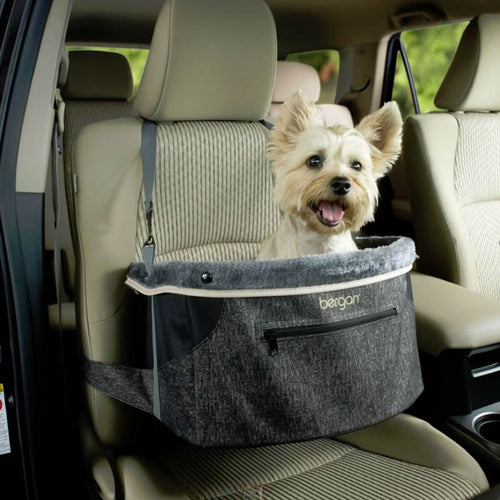 Hanging pet car seat from Bergan. Keep your pet safe in the car.