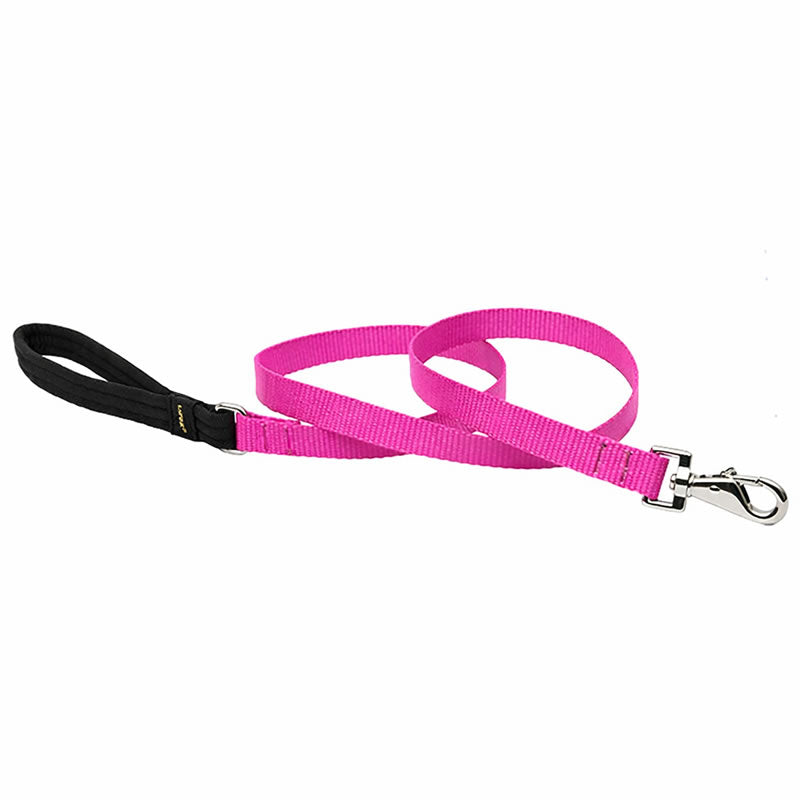 Lupiine dog leash in pink color