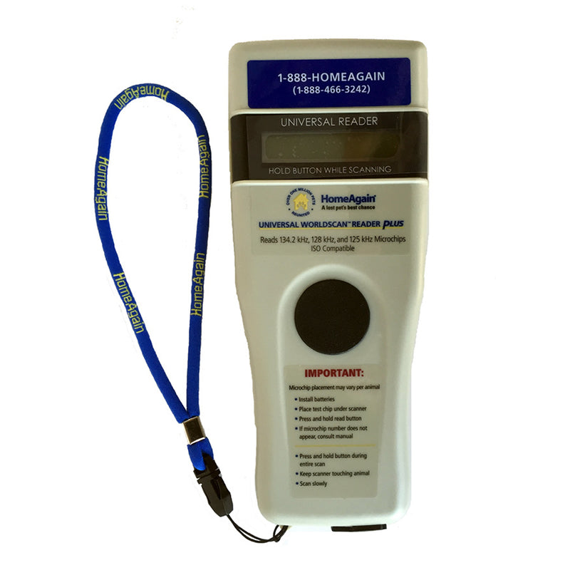 HomeAgain microchip scanner WorldScan Plus
